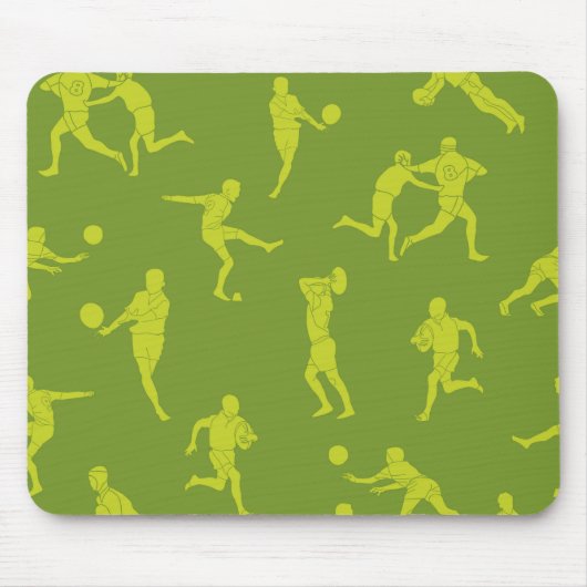 Rugbyspiele sind an mousepad (Vorne)