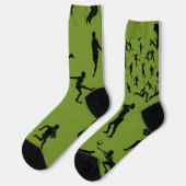 Rugbyspiele sind an socken (Linkes Detail)