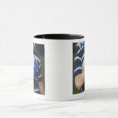 Rugbyspieler mit Ball Tasse (Zentrum)