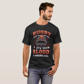 Rugbyspieler T-Shirt (Vorne ganz)