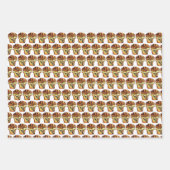 Rugelach Babka Challah Brot Jüdische Bäckerei Lebe Geschenkpapier Set (Vorderseite 3)