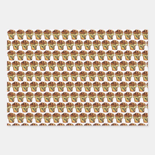 Rugelach Babka Challah Brot Jüdische Bäckerei Lebe Geschenkpapier Set (Vorderseite 3)