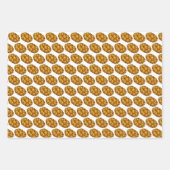 Rugelach Babka Challah Brot Jüdische Bäckerei Lebe Geschenkpapier Set (Vorderseite 2)