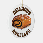 Rugelach Jewish Polish Crescent Roll Konditorei Bä Keramik Ornament (Rechts)