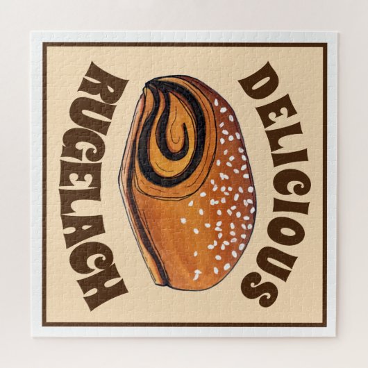 Rugelach Jewish Polish Crescent Roll Konditorei Bä Puzzle (Horizontal)