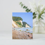 Rügen Chalk Cliffs Postkarte (Stehend Vorderseite)