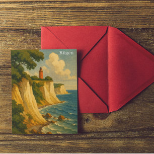 Rügen Germany Baltic Sea Travel Postkarte