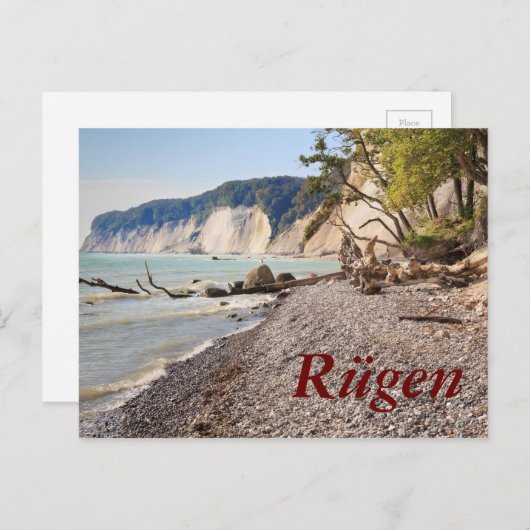 Rügen Postkarte (Vorne/Hinten)
