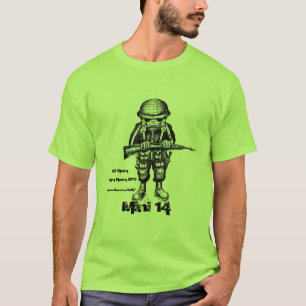Ruger cooler Militärentwurf T - Shirt Mini14