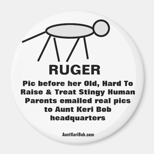 Ruger Magnet (Vorne)