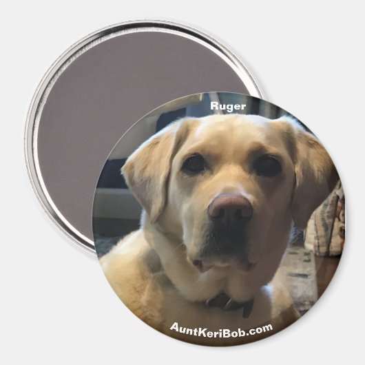 Ruger Magnet (Vorderseite/Rückseite)