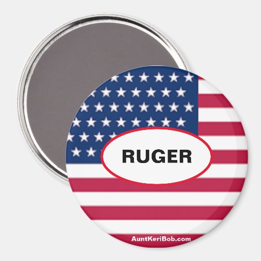 RUGER MAGNET (Vorderseite/Rückseite)