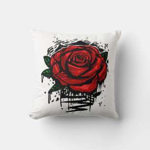 Rugge Rose Kissen