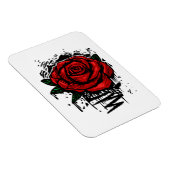 Rugge Rose Magnet (Rechte Seite)