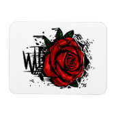 Rugge Rose Magnet (Horizontal)
