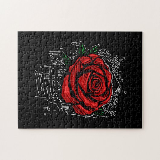 Rugge Rose Puzzle (Horizontal)