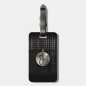 Rugged Acoustic Guitar Gepäckanhänger (Rückseite vertikal)