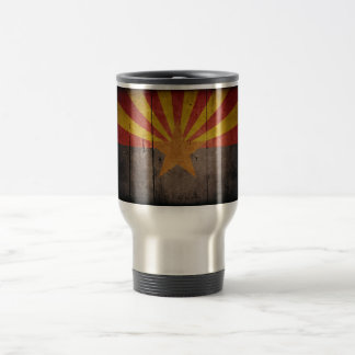Rugged Arizona Flag Reisebecher