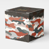 Rugged Autumn Camouflage Personalisiert Geschenkschachtel (Vorderseite)