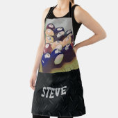 Rugged Billard Name Cool Men's Sports Hobby Schürze (InSitu)