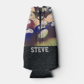 Rugged Billiards Name Beer Cooler Flaschenkühler (Rückseite)