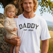 Rugged Black Bold Name Jahr Dad Gegründet