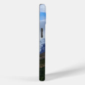 Rugged Blue Mountain View iPhone Case (Rückseite / Rechts)