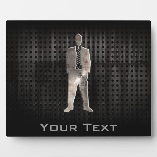 Rugged Business Anzug Fotoplatte (Vorderseite)