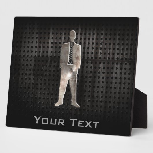 Rugged Business Anzug Fotoplatte (Seite)