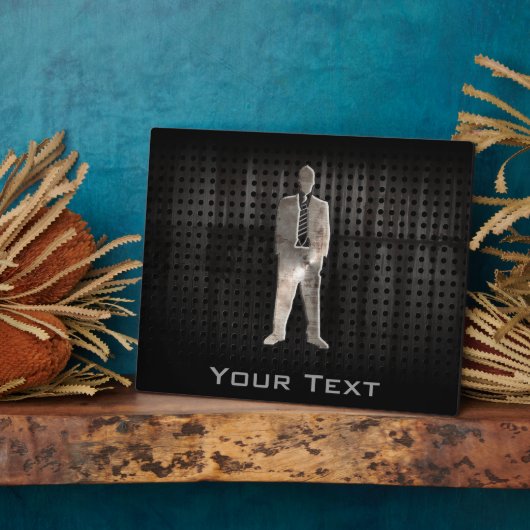 Rugged Business Anzug Fotoplatte (Seite)