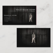 Rugged Business Anzug Visitenkarte (Vorne/Hinten)