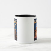 Rugged Camping King Vater Tasse (Zentrum)