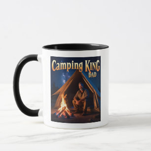 Rugged Camping King Vater Tasse