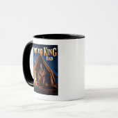 Rugged Camping King Vater Tasse (Vorderseite Links)