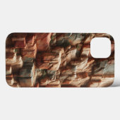 Rugged Canyon Rock Texture Phone Case - Earthy Red (Rückseite (Horizontal))