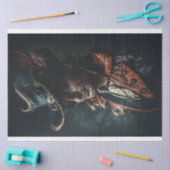 Rugged Captain Charisma Pirate Decoupage Seidenpapier (Basteln)