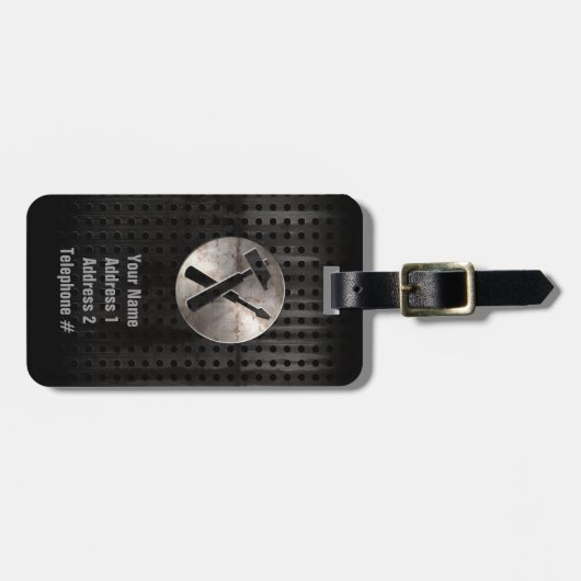 Rugged Carpenter Tools Gepäckanhänger (Vorderseite horizontal)