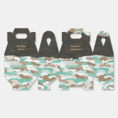 Rugged Coast Camouflage Personalisiert Gefälligkei Geschenkschachtel (Ungeklappt)