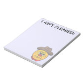 Rugged Cowboy Grumpey Notizblock (Rotiert)