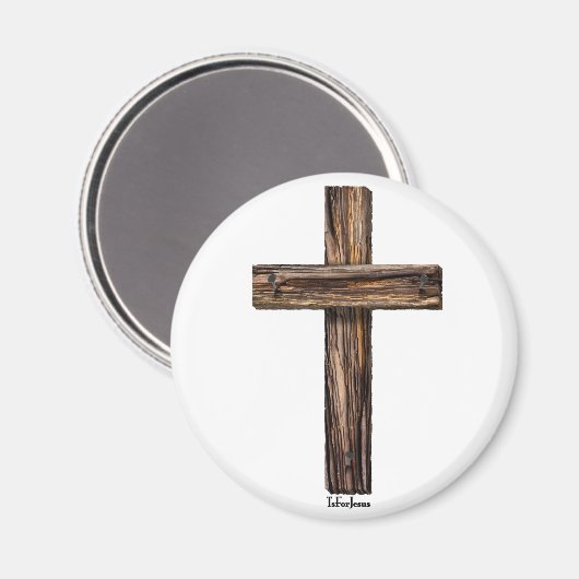 Rugged Cross Magnet (Vorderseite/Rückseite)