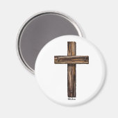 Rugged Cross Magnet (Vorderseite/Rückseite)