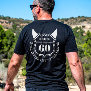 Rugged Custom Meilenstein Geburtstag Straßenschild T-Shirt