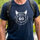 Rugged Custom Meilenstein Geburtstag Straßenschild T-Shirt