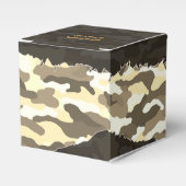 Rugged Desert Camouflage Personalisiert Geschenkschachtel (Vorderseite)