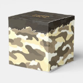 Rugged Desert Camouflage Personalisiert Geschenkschachtel (Rückseite)