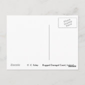 Rugged Donegal Coast, Irland Postkarten (Rückseite)