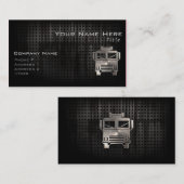 Rugged Fire Truck Visitenkarte (Vorne/Hinten)