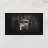 Rugged Fire Truck Visitenkarte (Rückseite)
