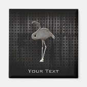 Rugged Flamingo Magnet (Vorne)