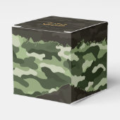 Rugged Green Camouflage Personalisiert Geschenkschachtel (Vorderseite)